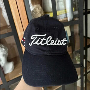 Titleist Golf Hat Cap baseball embroidered adjustable strap back cotton men’s